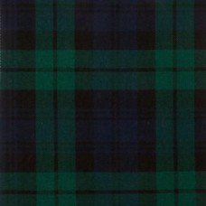 Strome Heavy Weight Tartan Fabric - Black Watch Modern